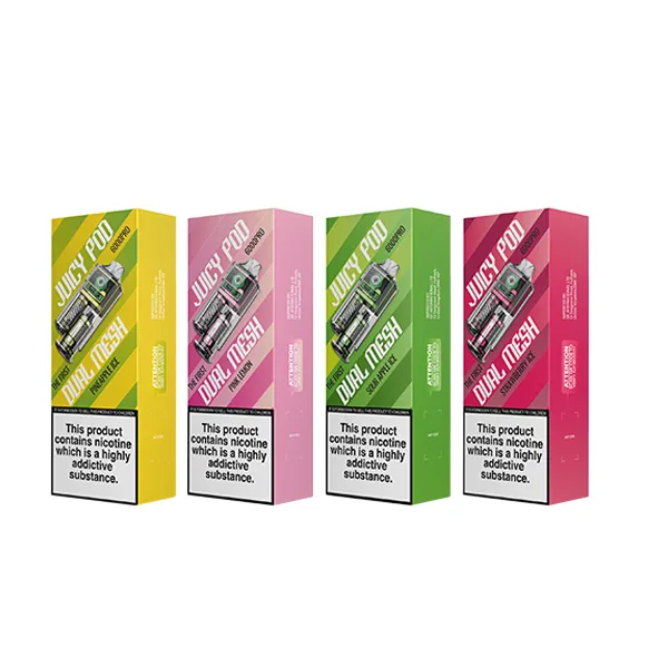 20mg Juicy Pod 6000 Pro Disposable Vape Kit 6000 Puffs [3 FOR £24]