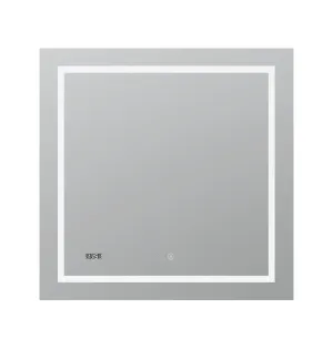 Aquadom Daytona 30x30 LED Lighted Bathroom Mirror