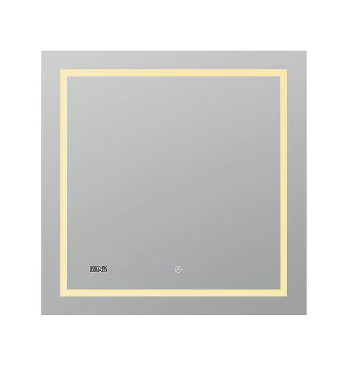 Aquadom Daytona 30x30 LED Lighted Bathroom Mirror