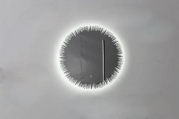 Aquadom Flame 24 Inches LED Lighted Bathroom Mirror