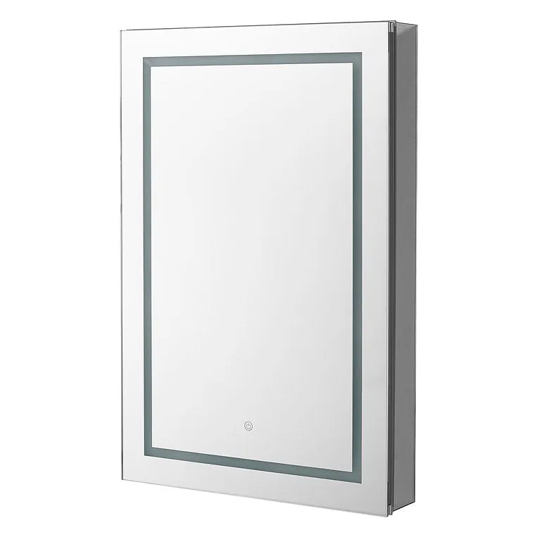 Aquadom Royale Basic Q 24x30 Right or Left Hinge LED Lighted Medicine Cabinet