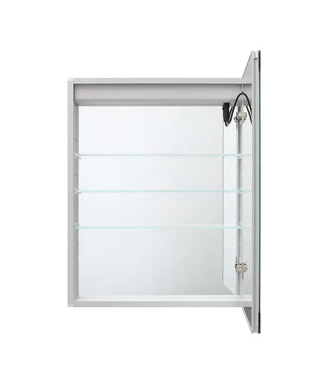 Aquadom Royale Basic Q 24x30 Right or Left Hinge LED Lighted Medicine Cabinet