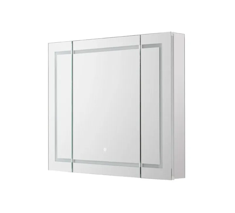 Aquadom Royale Plus 36x30 LED Lighted Triple Door Medicine Cabinet