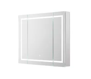 Aquadom Royale Plus 36x30 LED Lighted Triple Door Medicine Cabinet