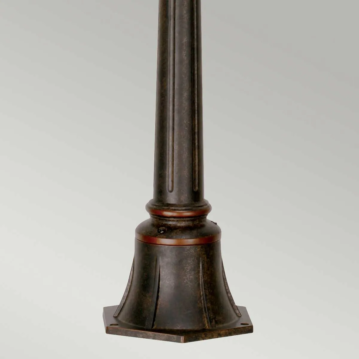 Baltimore Weathered Bronze Medium Outdoor Bollard Light