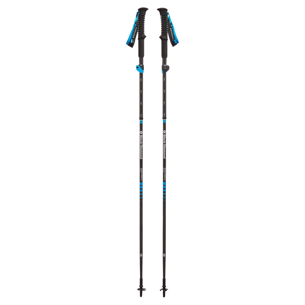 Black Diamond Distance Carbon FLZ Trekking / Running Poles (Pair)