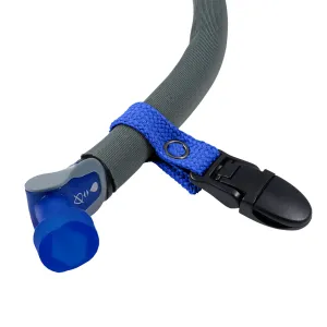 Blue Drink Tube Lanyard Clip