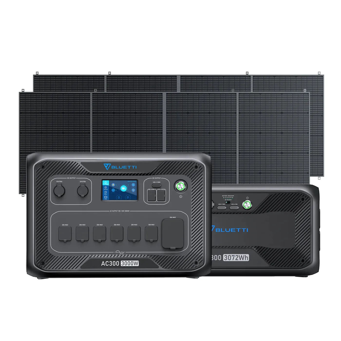 BLUETTI AC300 B300 2*PV420 | Home Battery Backup