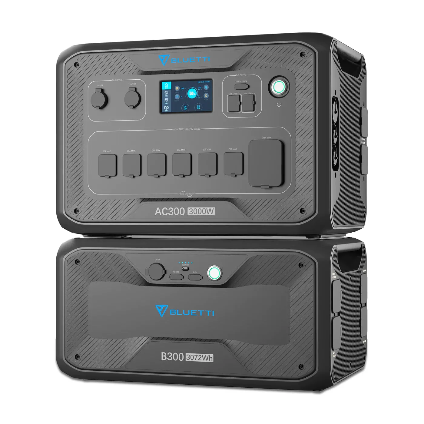 BLUETTI AC300 B300 2*PV420 | Home Battery Backup