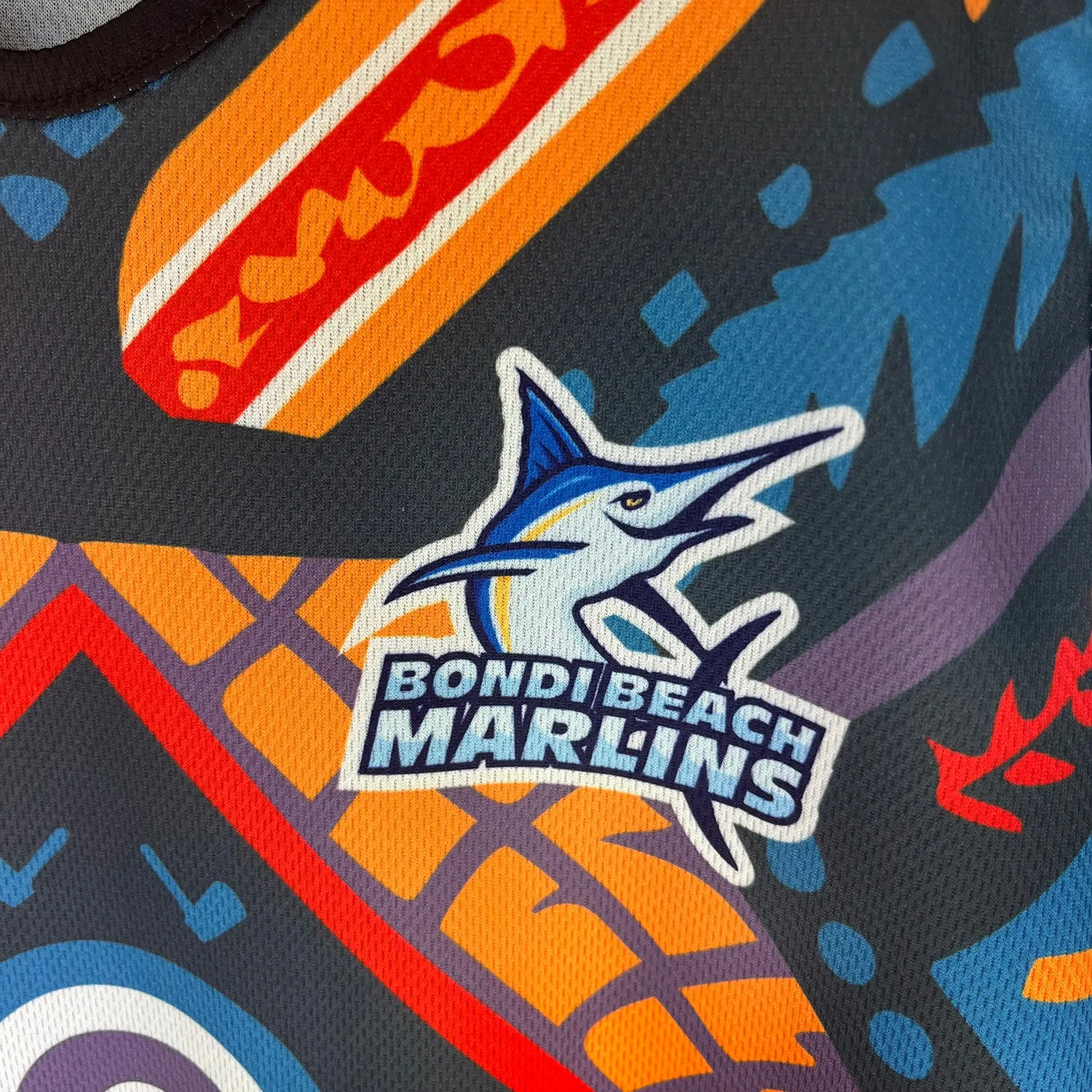 Bondi Beach Marlins Mens Rugby Singlet