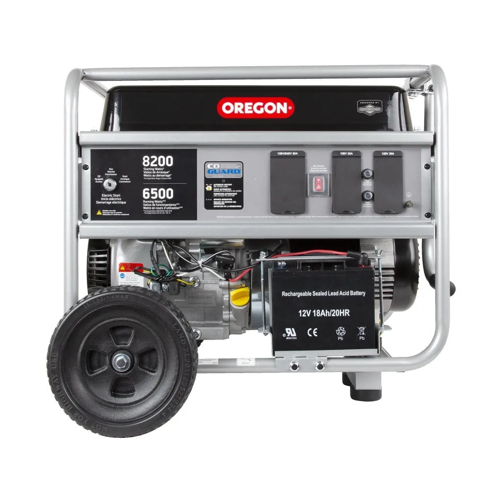 Briggs & Stratton Oregon 6500 Watt Portable Generator w/ Electric Start