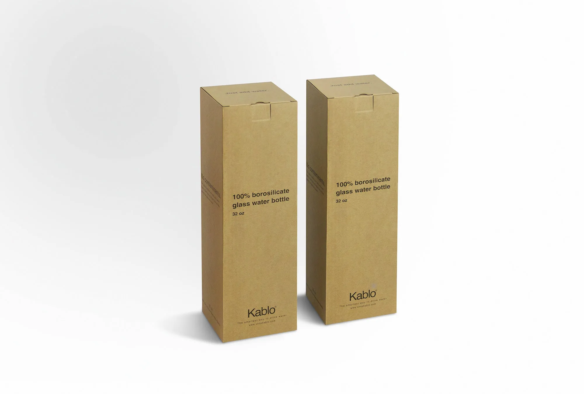 Bundle: Two 32 oz Bottles and Two Sleeves by Kablo