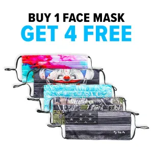 BUY 1 FACE MASK, PICK 4 FREE