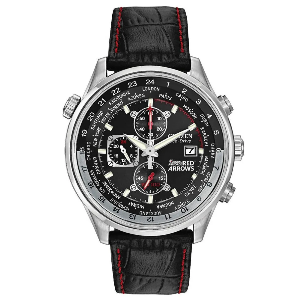 Citizen Red Arrows Chronograph 45mm Black Eco-Drive Men's Watch