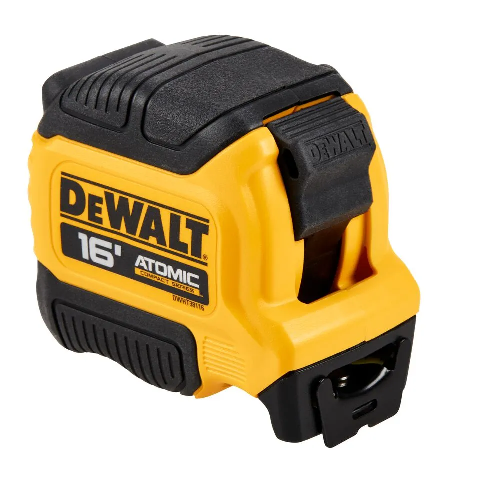 DeWALT DWHT38116S 16' x 1.125" ATOMIC COMPACT SERIES Tape Measure