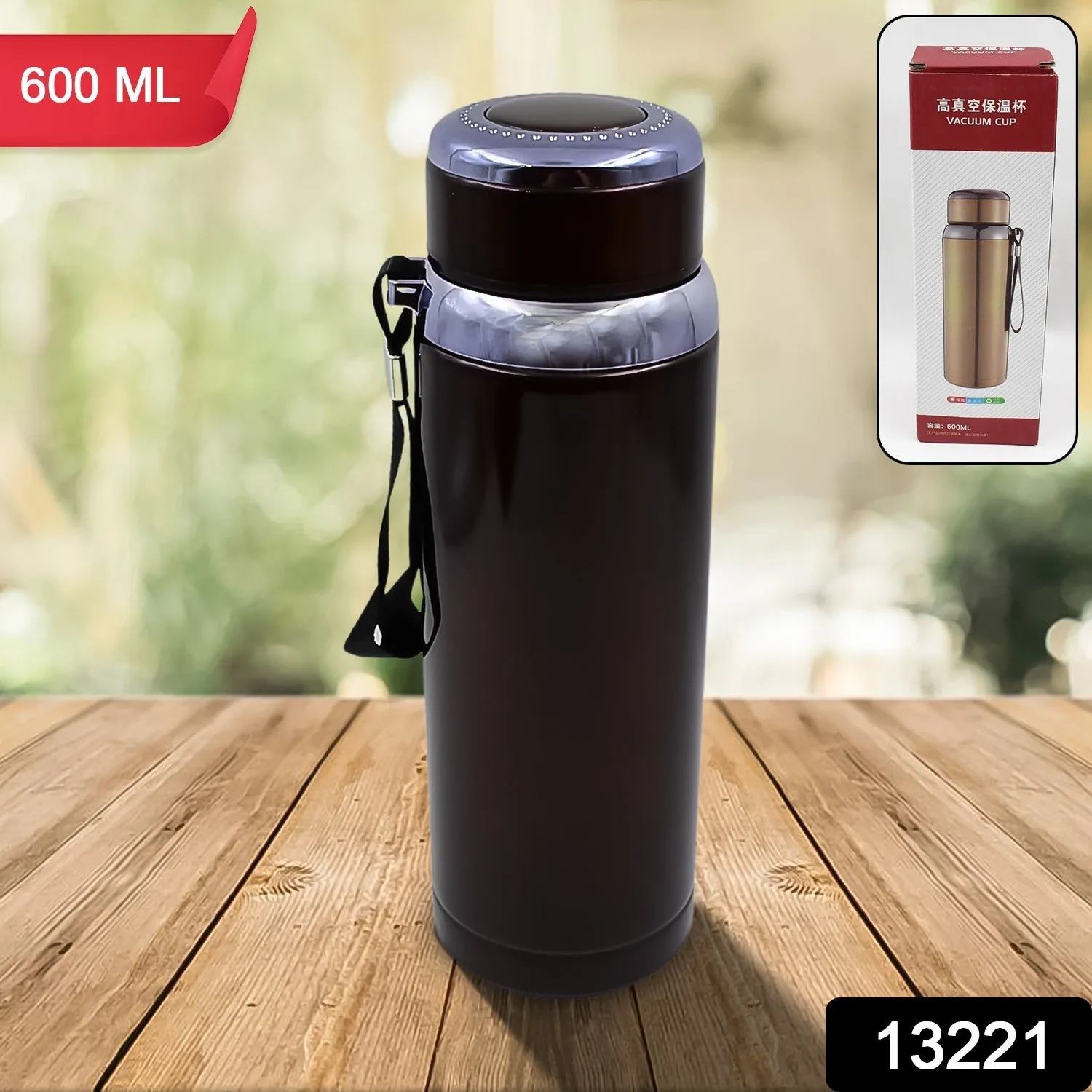 Double Walled Insulated Hot and Cold Water / Tea / Coffee Thermal Bottles (600 ML / Mix Color)