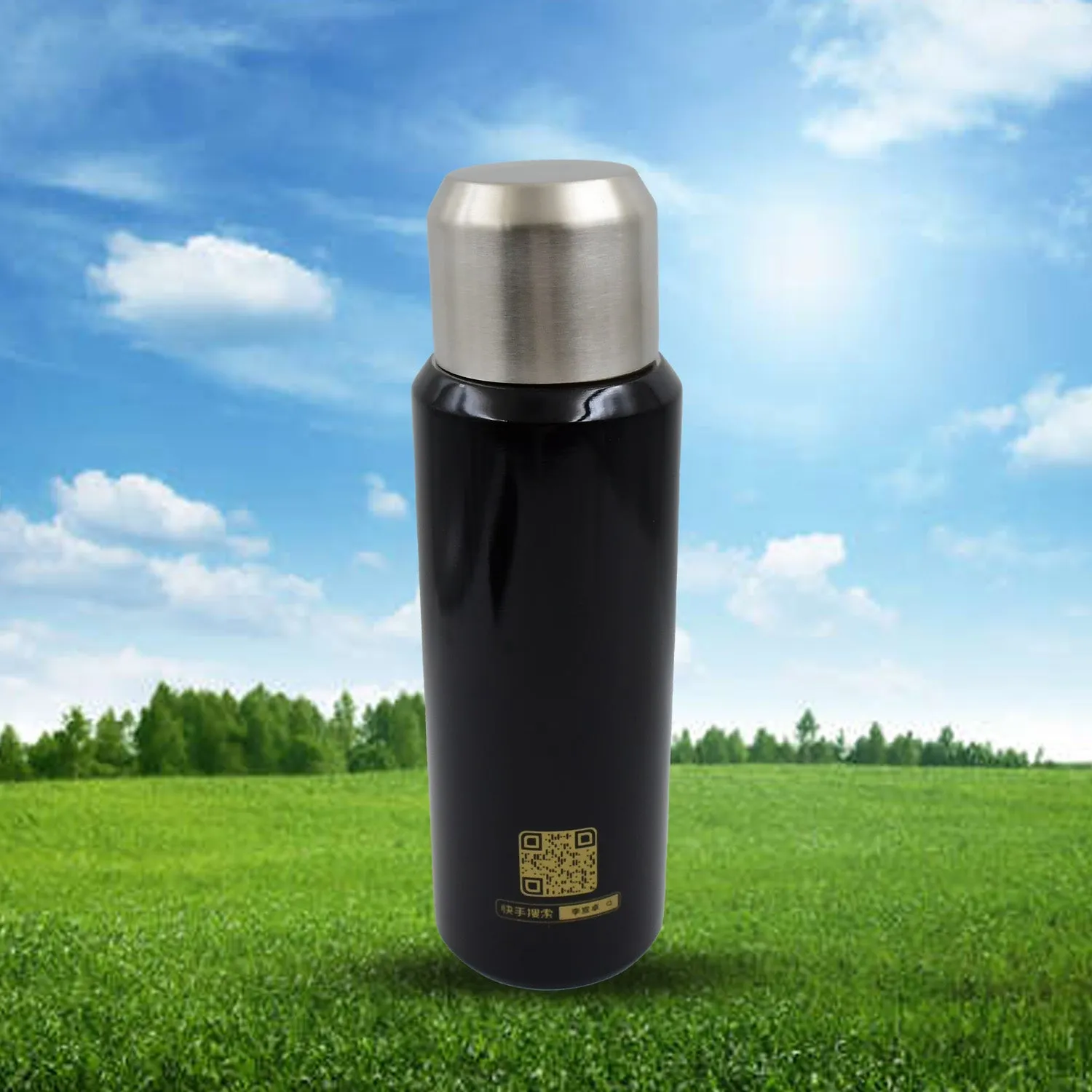 Double Walled Insulated Hot and Cold Water / Tea / Coffee Thermal Bottles (600 ML)