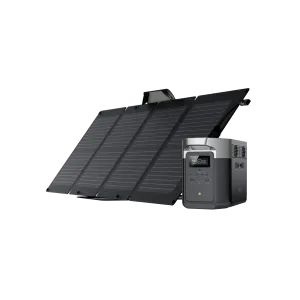 EcoFlow DELTA Max 1600 Solar Generator   1 (One) 110W Portable Solar Panel