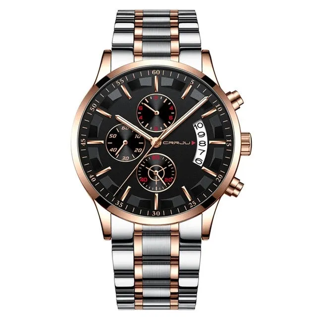 Fashion Men Watches Male Top Brand Luxury Quartz Watch Men Casual Waterproof Sports WristWatch