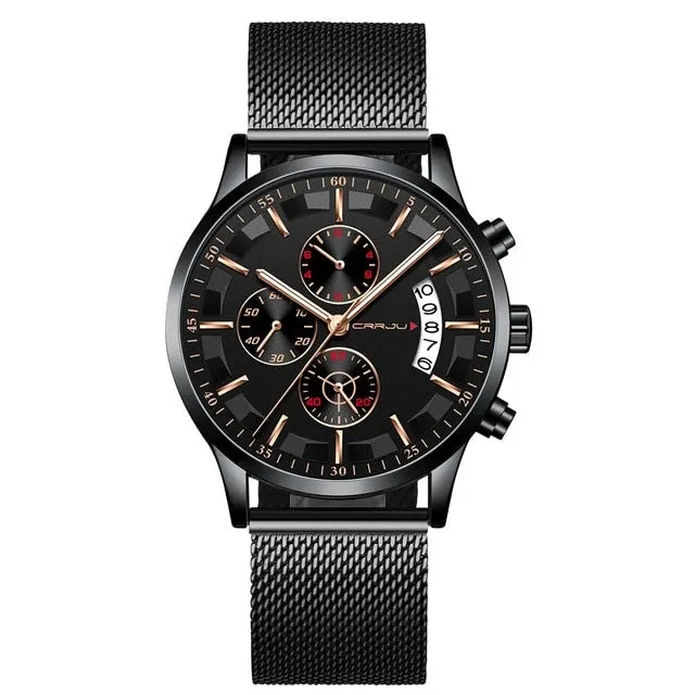 Fashion Men Watches Male Top Brand Luxury Quartz Watch Men Casual Waterproof Sports WristWatch