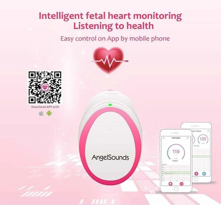 Fetal Doppler Baby Heartbeat Monitor