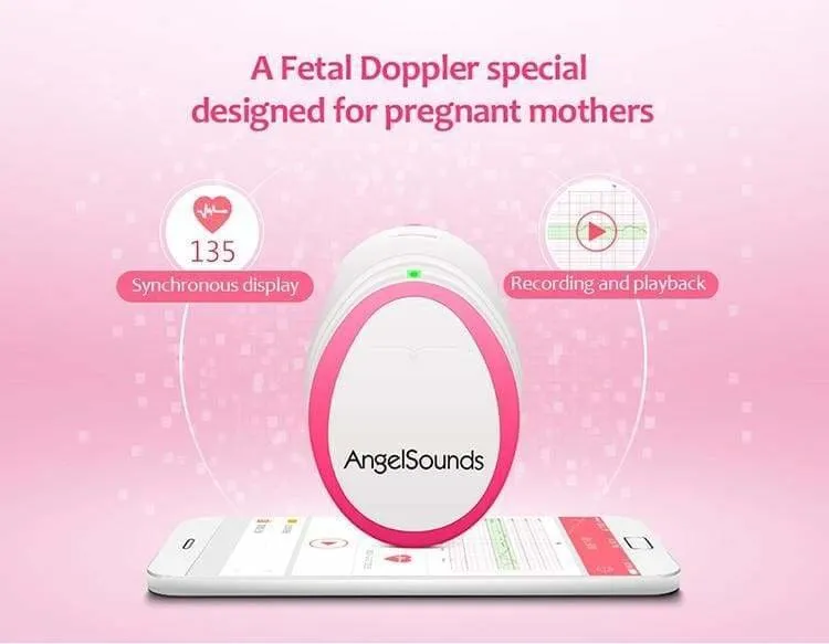 Fetal Doppler Baby Heartbeat Monitor