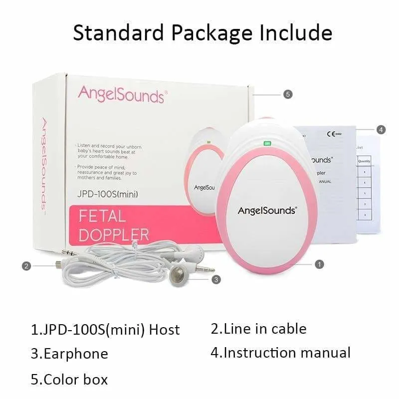 Fetal Doppler Baby Heartbeat Monitor