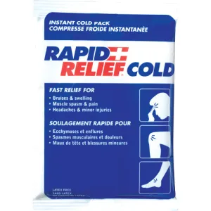 First Aid Instant Cold Packs | 6" x 4"