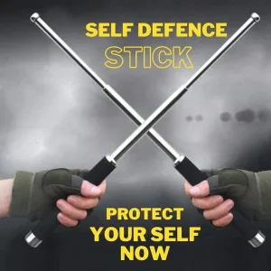 Forgee™️ Self Defence Tactical Rod (Heavy Metal and Extendable)