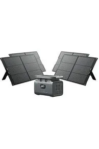 Growatt Infinity 1500 Power station with 100W Solar Panel Combo Kit