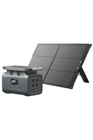 Growatt Infinity 1500 Power station with 100W Solar Panel Combo Kit