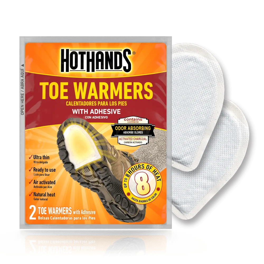 HotHands Toe, Hand, & Body Warmer Variety Pack - Long Lasting Safe Natural Odorless Air Activated Warmers