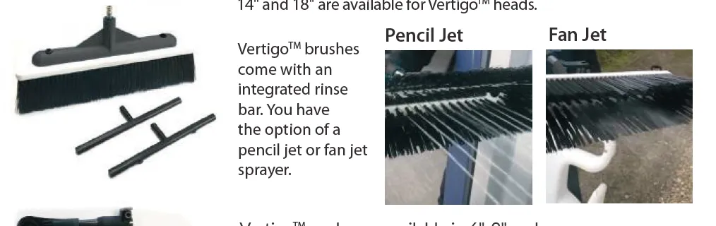 Ionic Systems Hydra™️ VERTIGO Standard Waterfed Pole (You Choose)