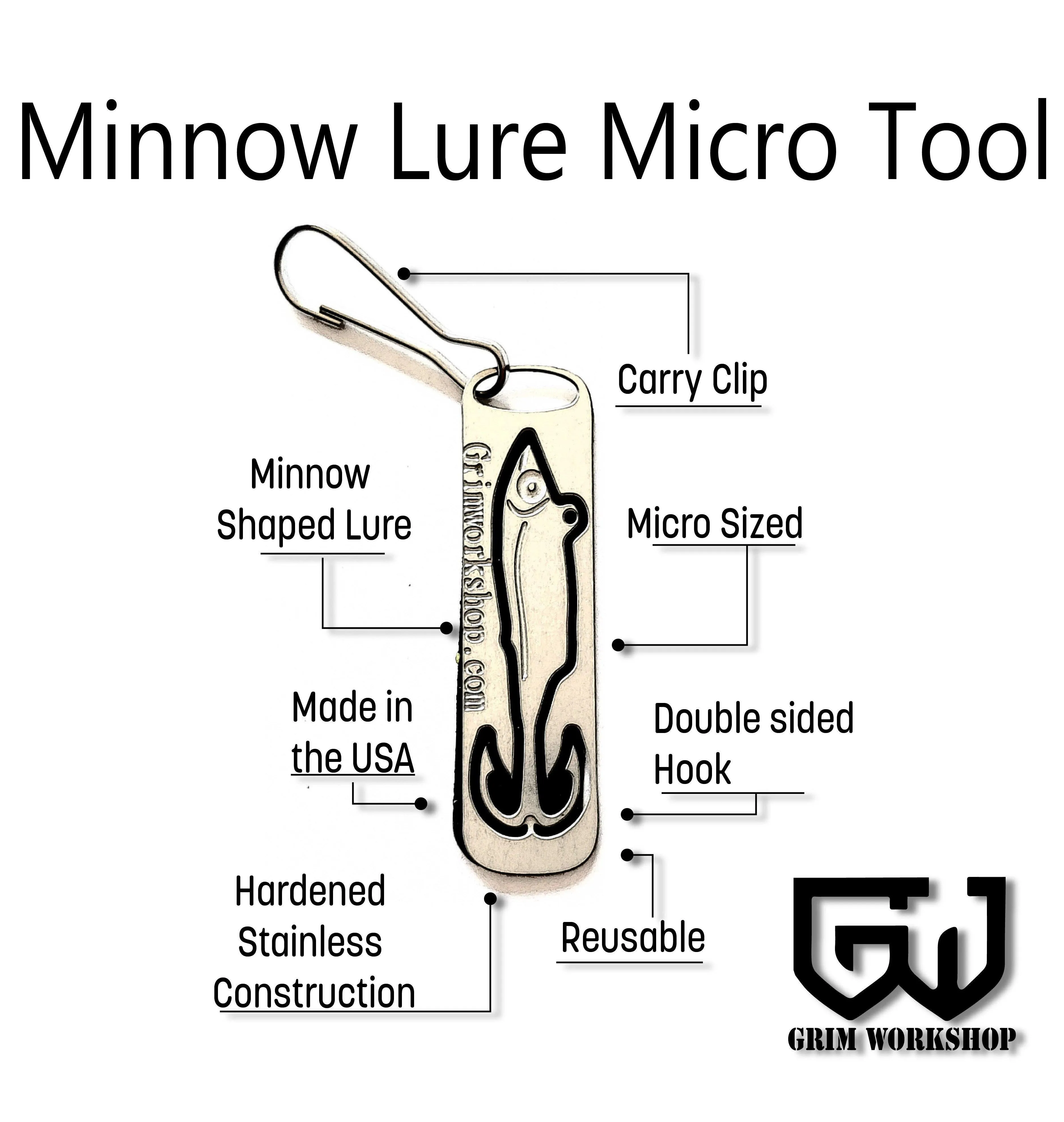 Minnow Lure Micro Tool: Micro Minnow Fishing Lure