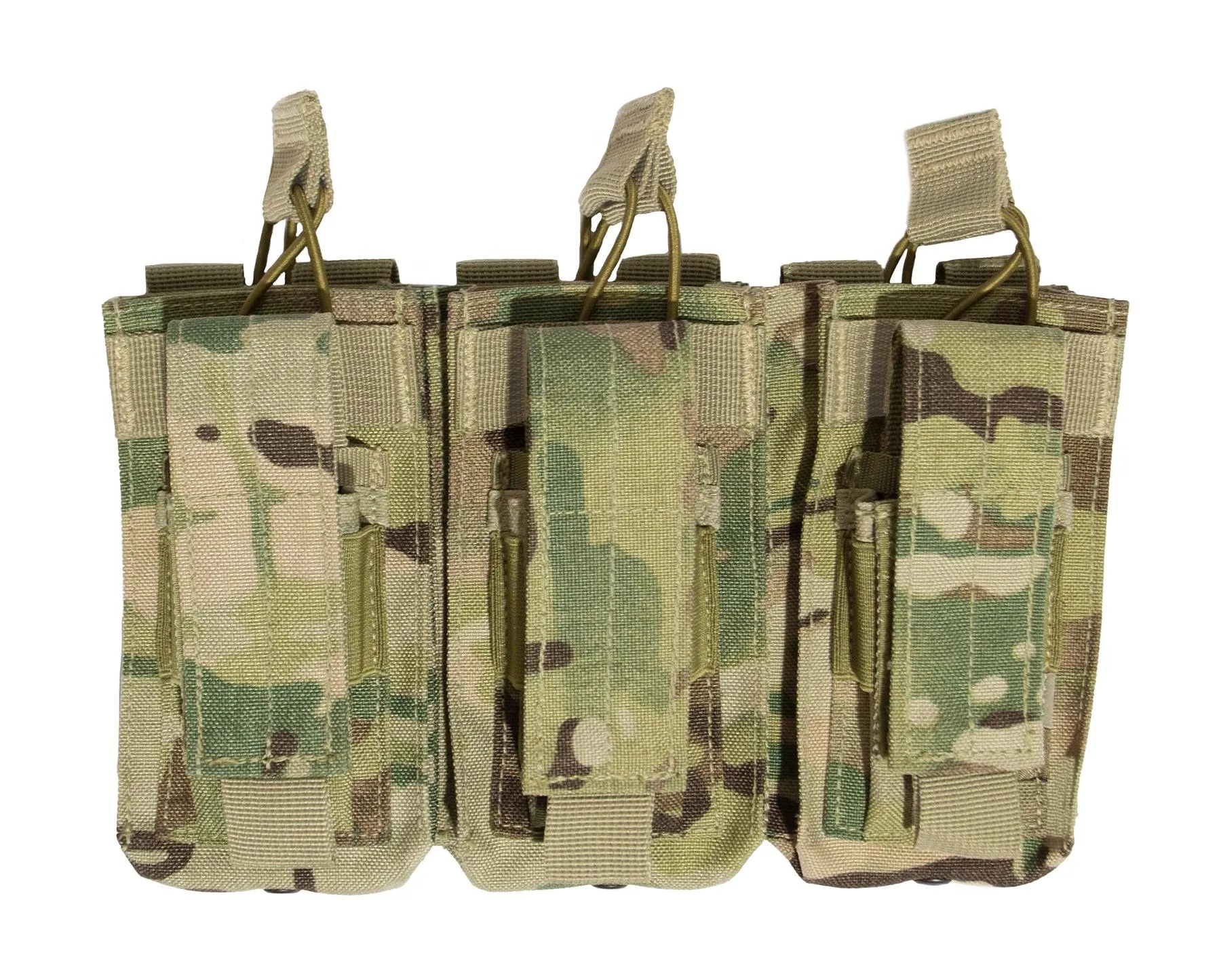 MOLLE Triple Kangaroo Rifle and Pistol Mag Pouch