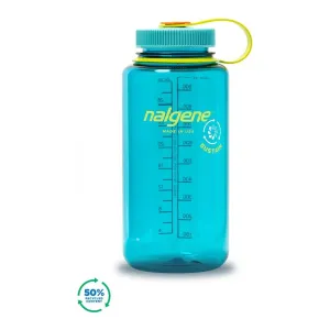 Nalgene Wide Mouth Sustain 32oz 1L Water Bottle - Cerulean