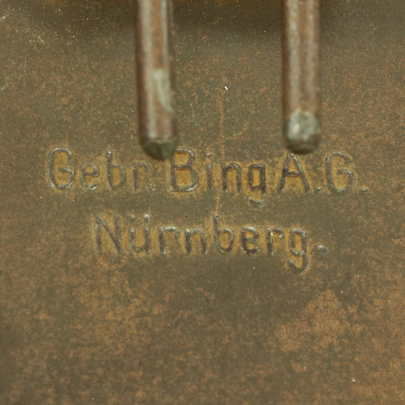 Original German WWI Blendlat 07/12 Trench Lantern by Gebr. Bing A.G. of Nürnberg