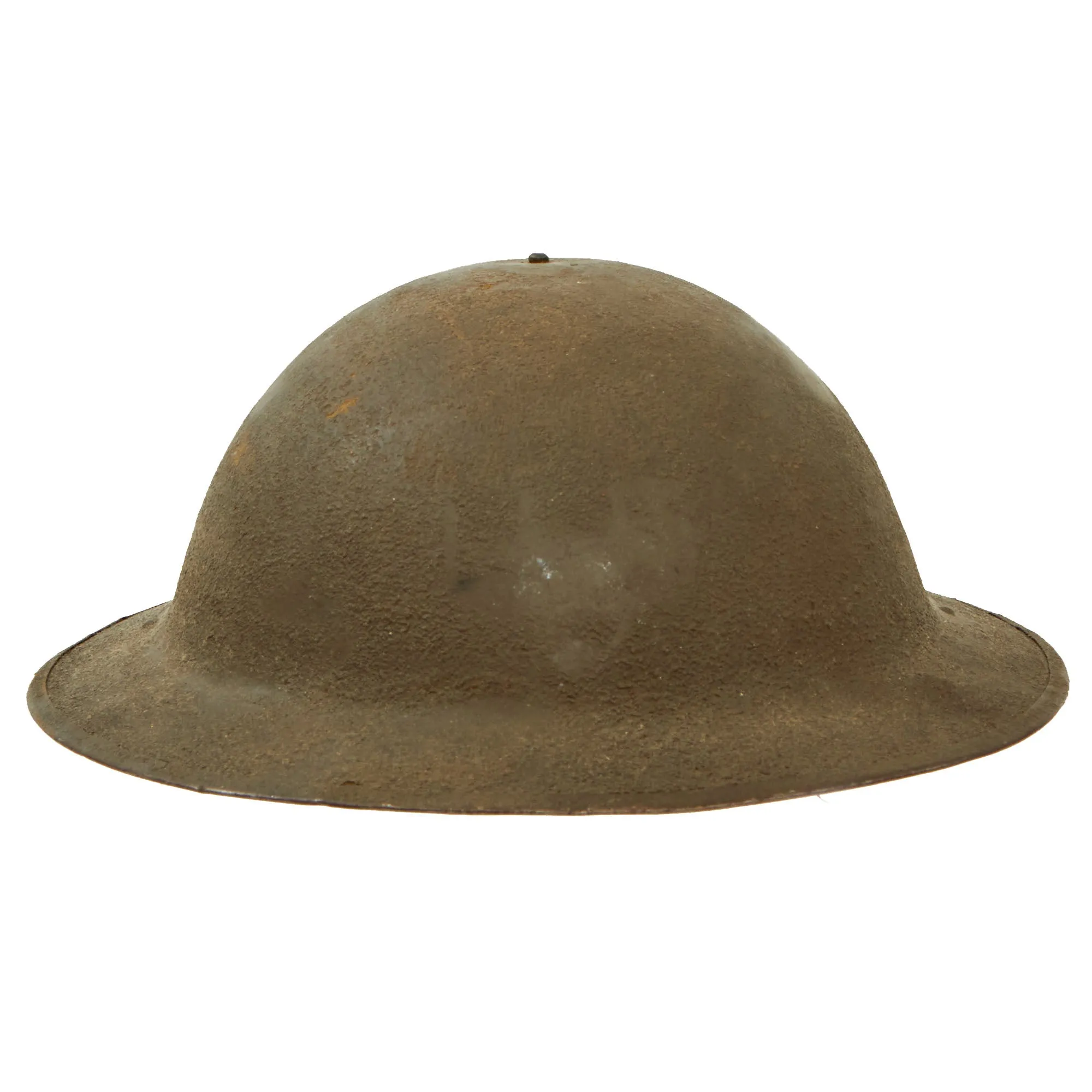 Original U.S. WWI Russian Revolution Complete M1917 AEF Siberia "Polar Bears" Helmet - 31st Infantry Regiment