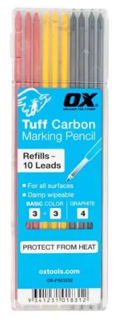 OX Tools Pro Tuff Carbon Marking Pencil