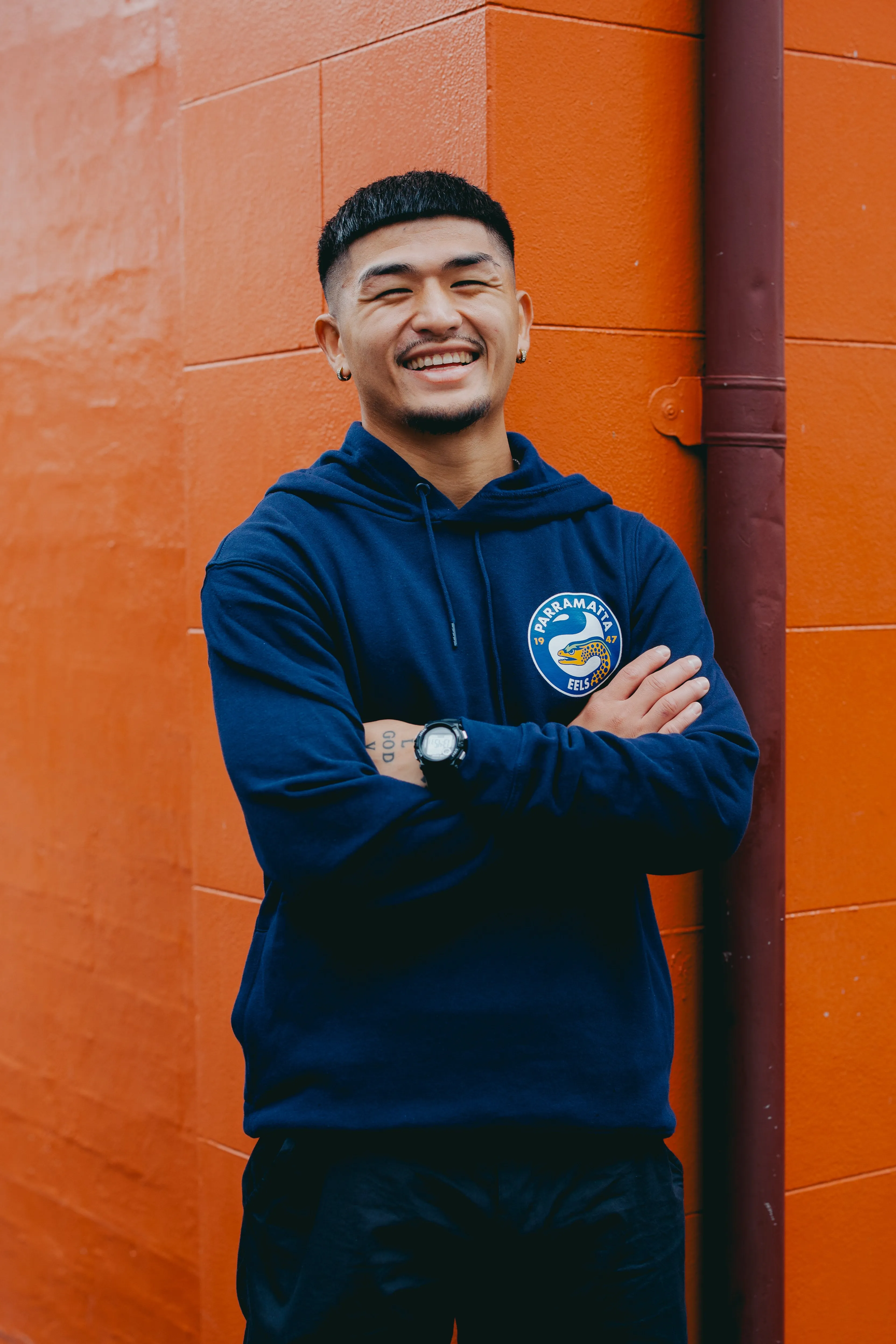 Parramatta Eels Mens Supporter Hoodie