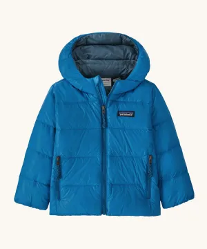 Patagonia Baby Hi-Loft Down Sweater Hoody Vessel Blue