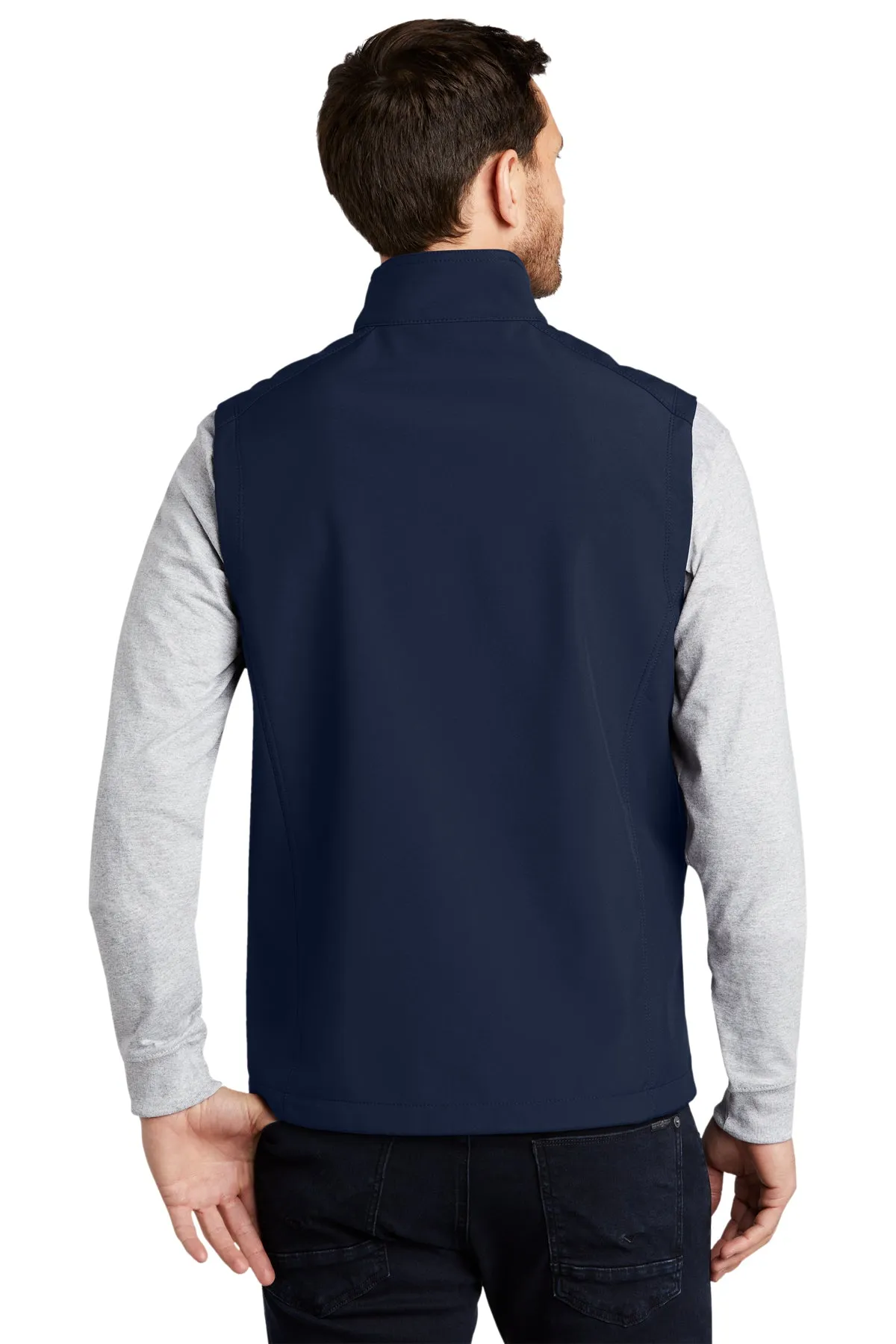 Port Authority Core Soft Shell Custom Vests, Dress Blue Navy