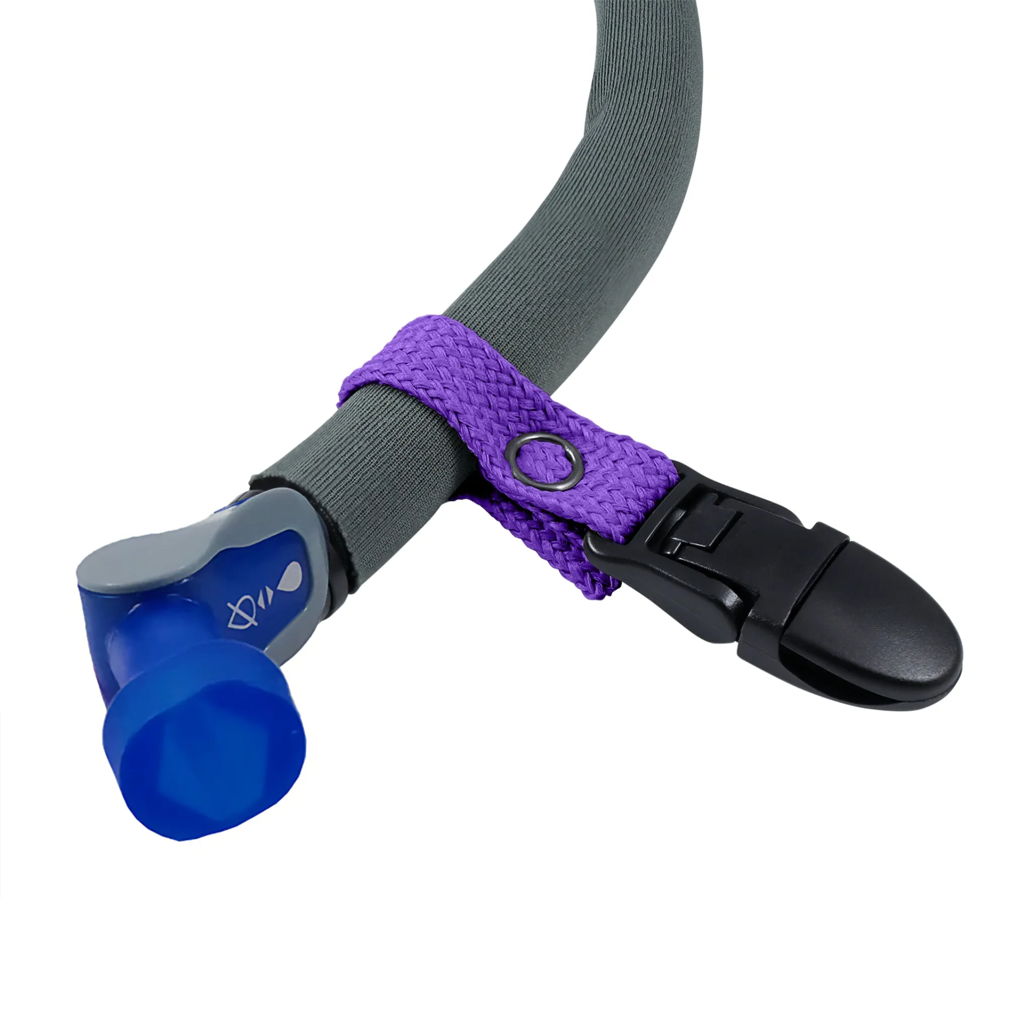 Purple Drink Tube Lanyard Clip