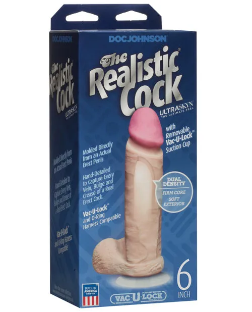 Realistic Ultraskyn Cock W/balls