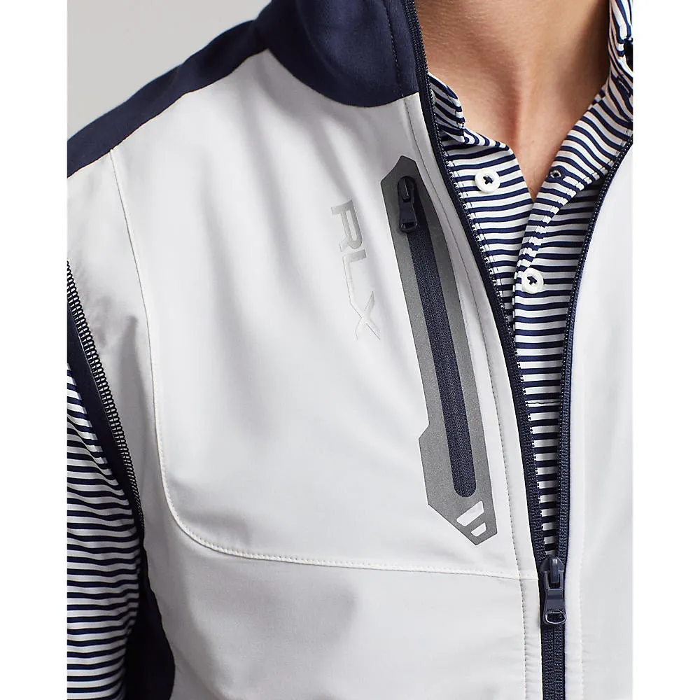 RLX Ralph Lauren Tech Terry Golf Vest - White/Navy