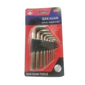 San Huan Hex Key Wrench Set, Lb-021m