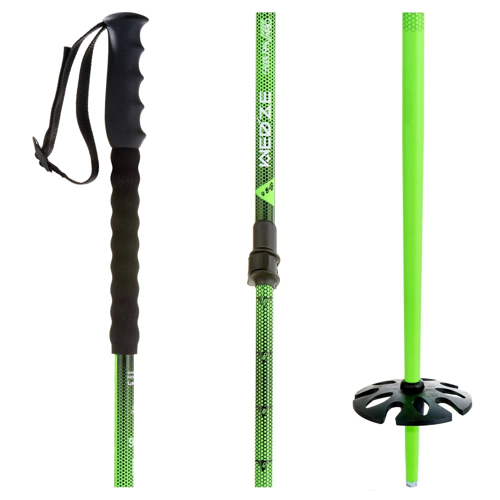 Ski Poles Freeride Neon Samurai 700