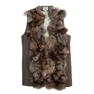 T.ba Chaleco St. Petersburg Knit Tweed Vest