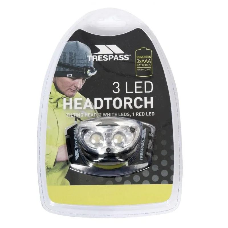 Trespass 3 LED Headtorch