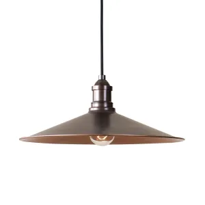 Uttermost Barnstead 1 Light Copper Pendant